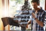 HSN Code for Photographic, cinematographic goods