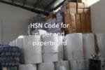HSN CODE FOR PAPER