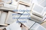 HSN CODE FOR PRINTED BOOKS