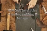 HSN Code for articles of leather