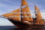 HSN Code for Ships