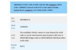 SBIN0001274 IFSC Code for SBI Jangpura Delhi