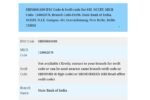 SBIN0001690 IFSC Code SBI NCERT, Delhi