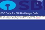 SBIN0003421 IFSC Code for SBI Hari Nagar Delhi