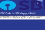 SBIN0003479 Swift Code for SBI Mayapuri Delhi