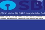 SBIN0003939 IFSC Code SBI CRPF Jharoda Kalan